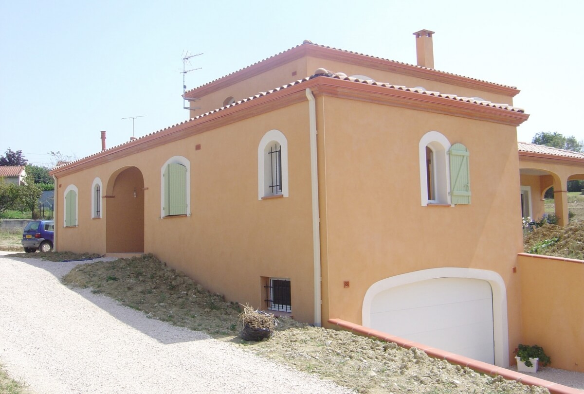 Maison de style traditionnel - extérieur