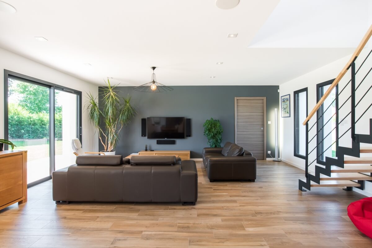 Maison contemporaine toulouse - intérieur déco