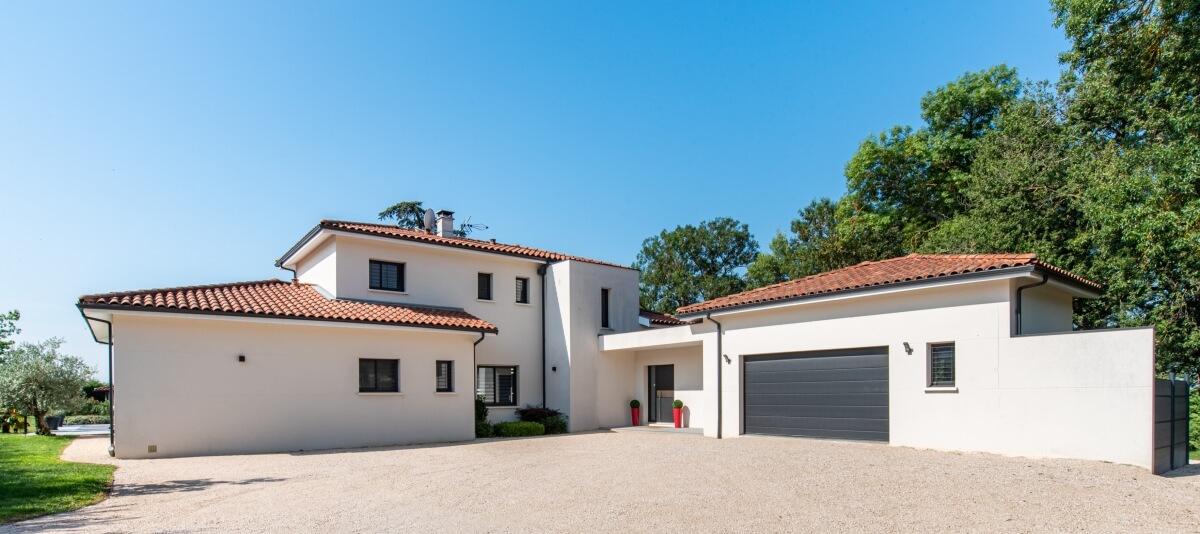 Villa contemporaine - extérieur