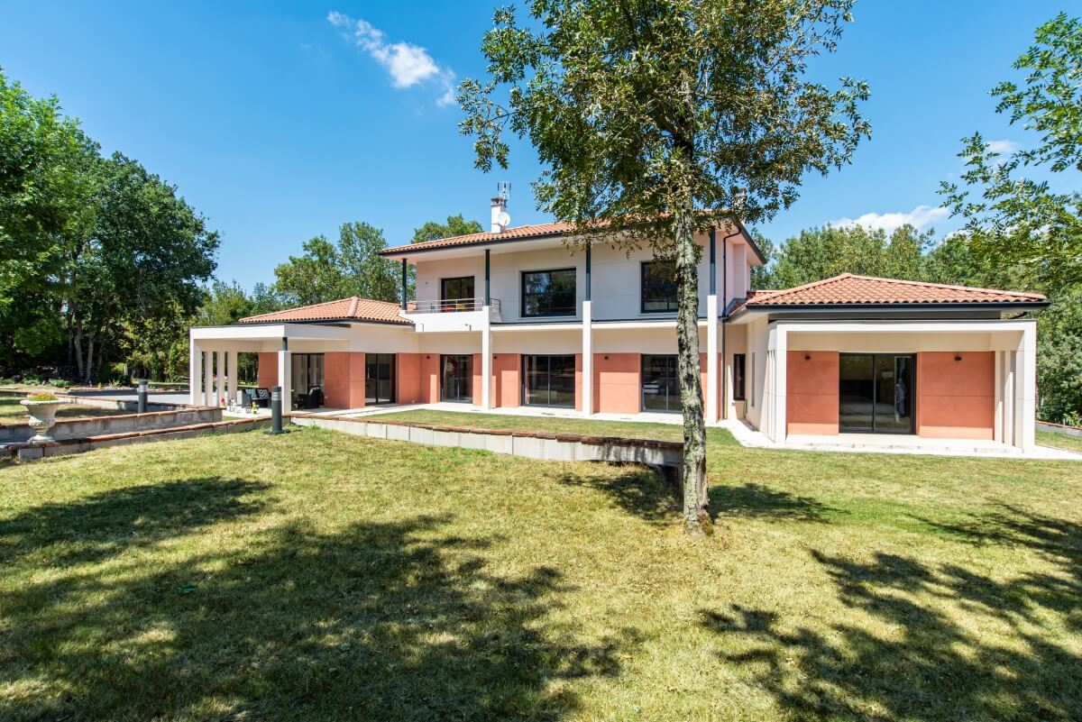 Maison contemporaine - extérieur