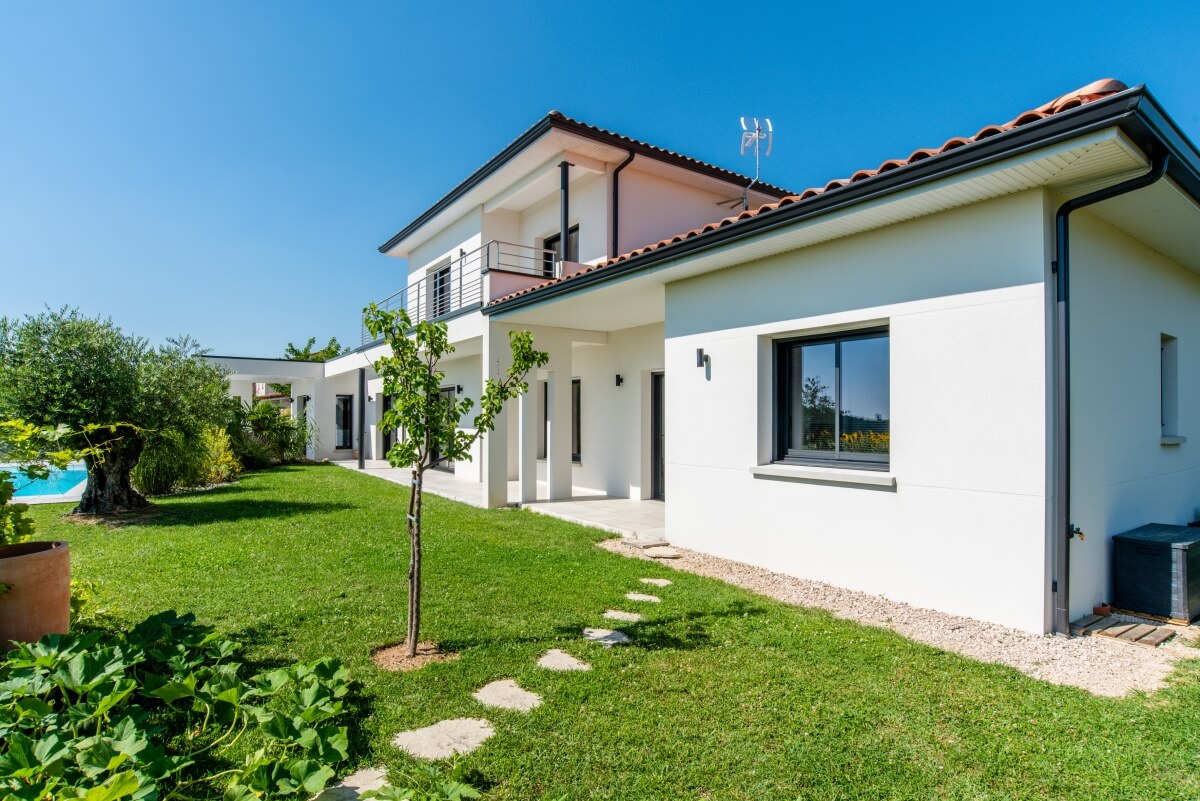 Maison contemporaine - extérieur