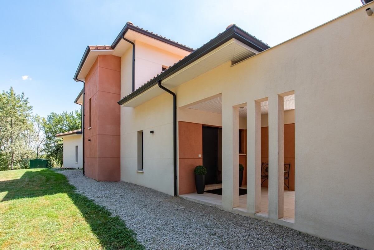 Maison contemporaine - extérieur