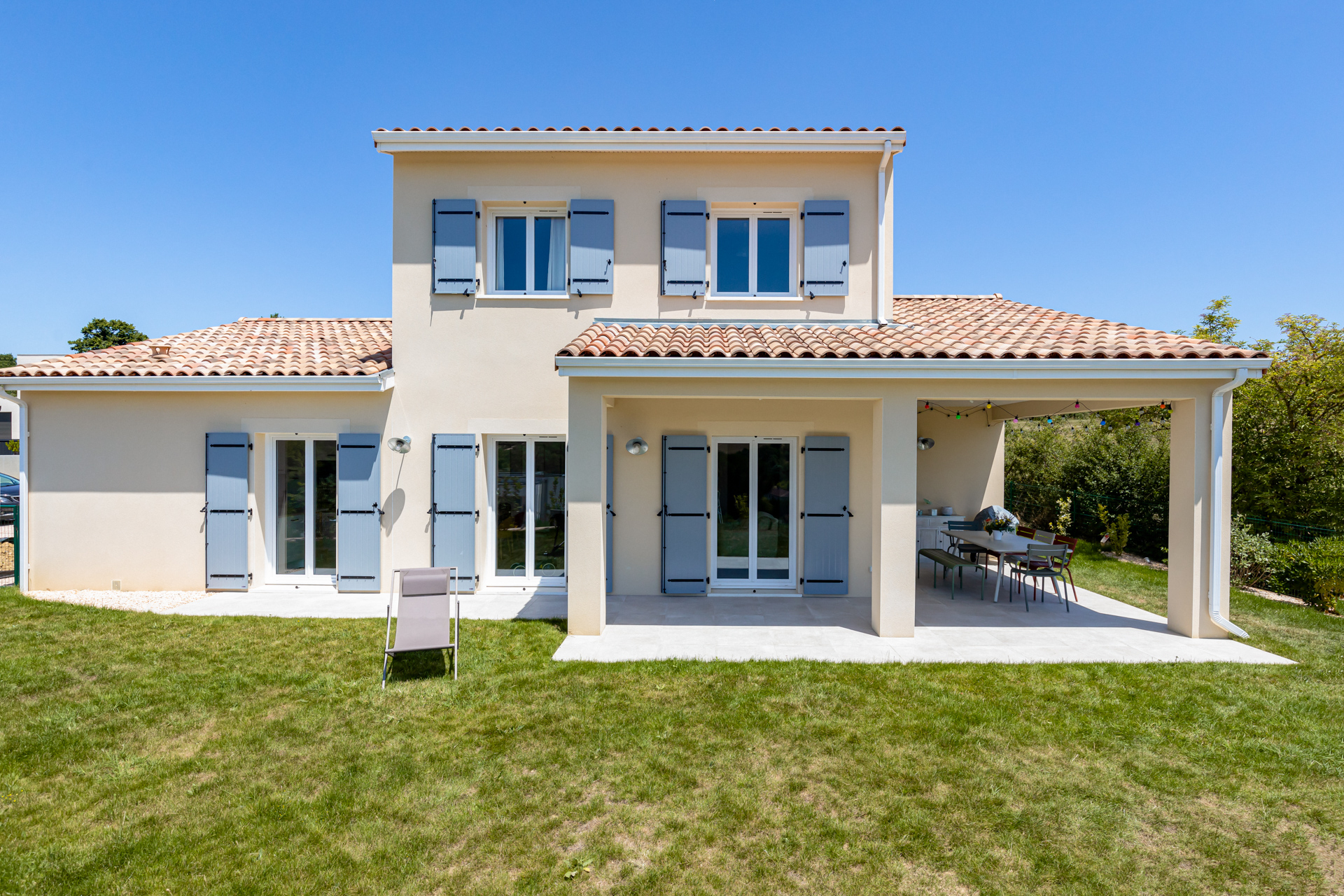 maison contemporaine, constructeur maison toulouse, maison neuve toulouse