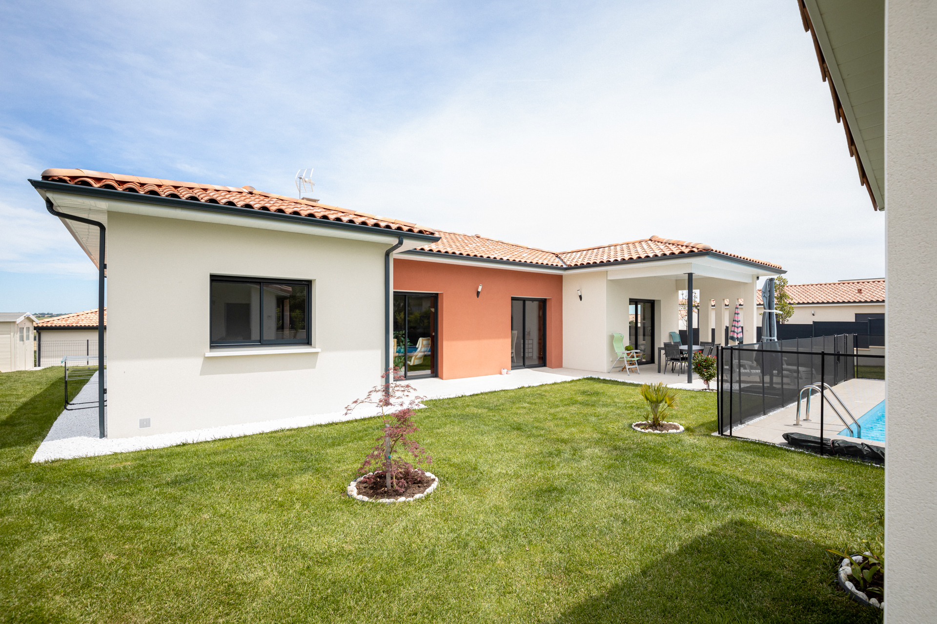 villa contemporaine, constructeur maison toulouse