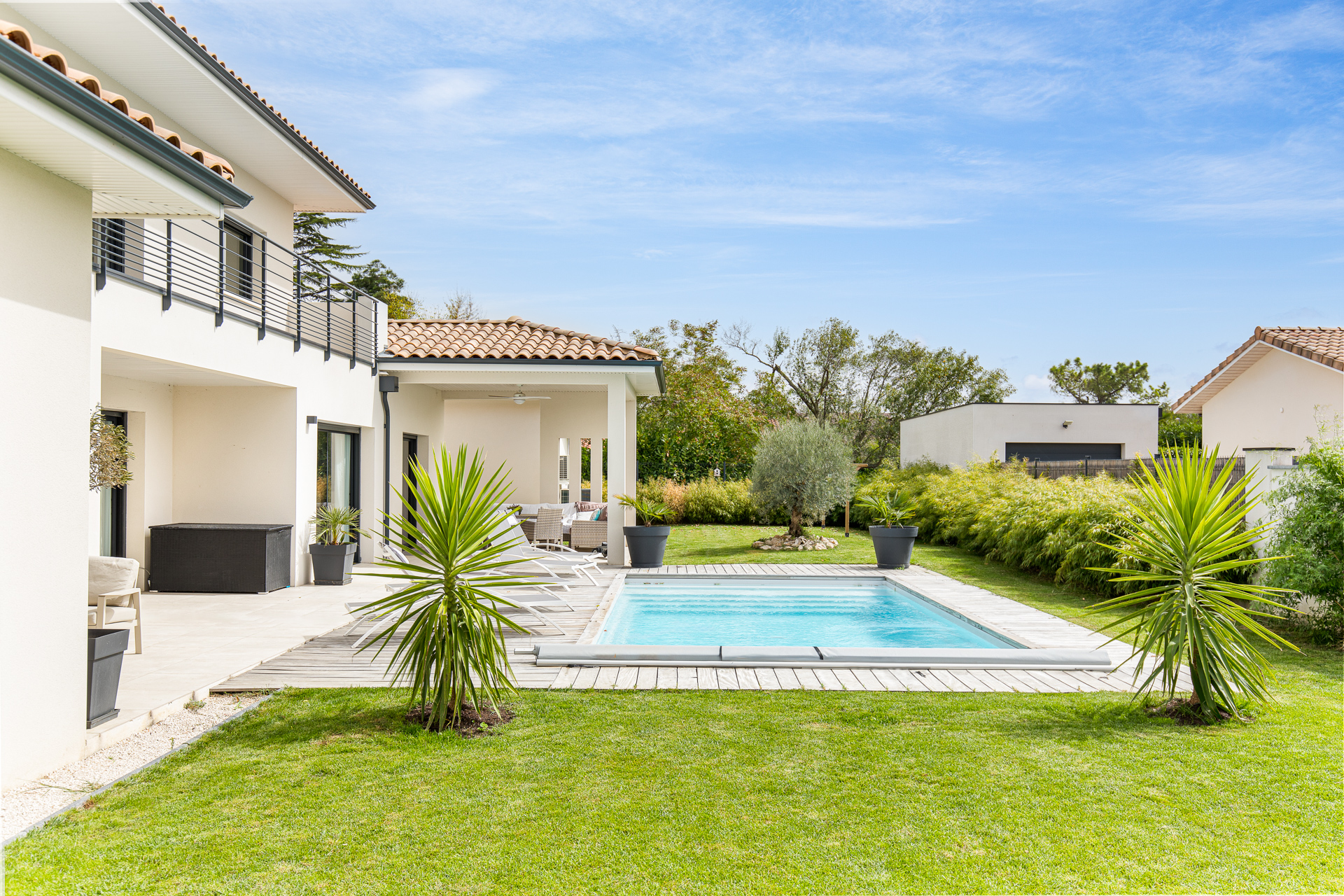 constructeur de maison toulouse, villa contemporaine