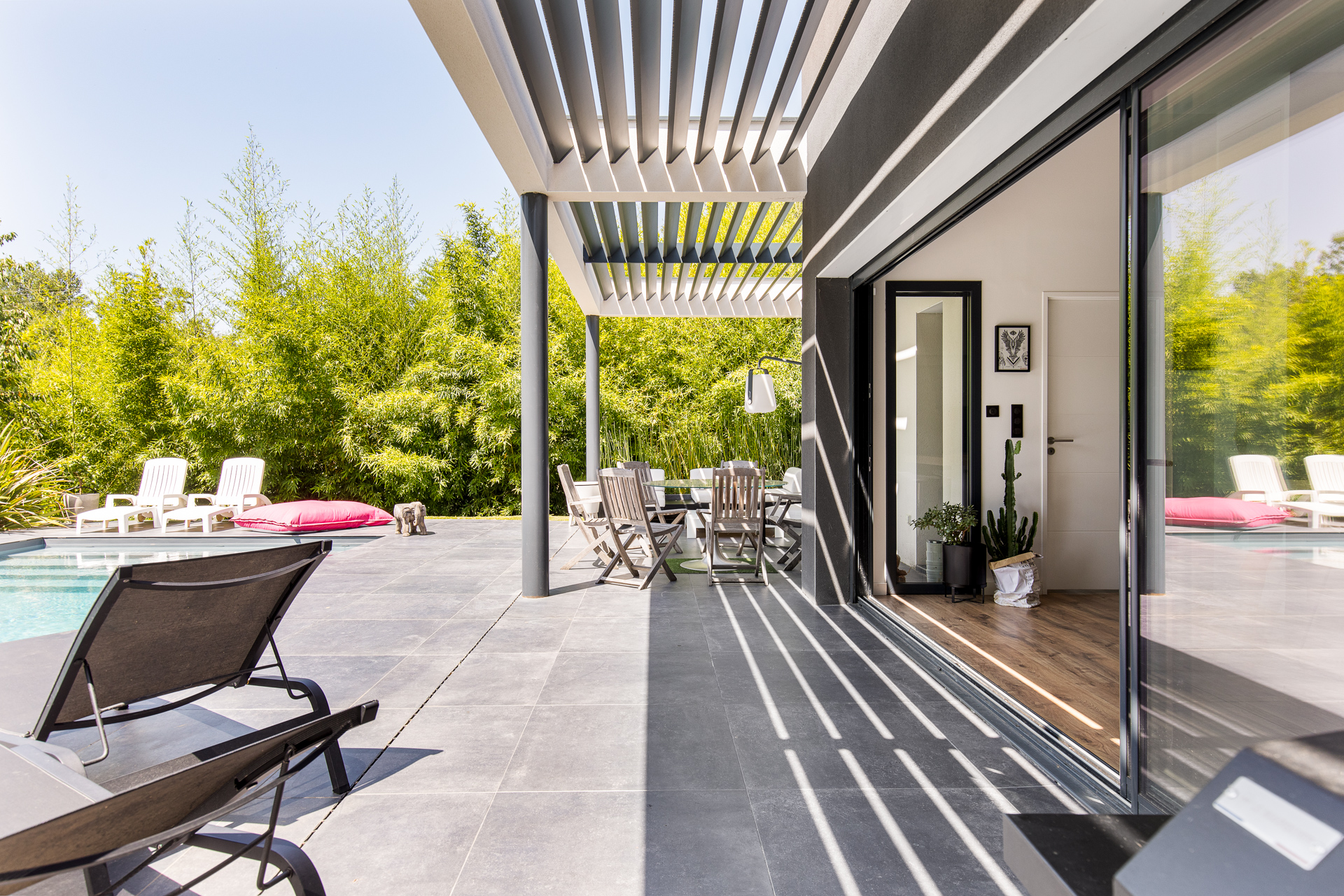 pergola bioclimatique sur mesure